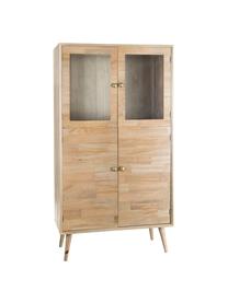 Mueble auxiliar Marni, Patas: madera de alcanfor, Tablero: tablero de fibras de dens, Madera, An 80 x Al 150 cm