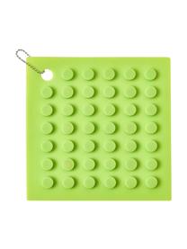 Set da cucina in acciaio inossidabile 9 pz, Acciaio inossidabile 18/10, silicone, Argento, verde, Ø 24 x Alt. 19 cm