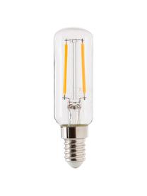 LED Leuchtmittel Yura (E14/2W), Leuchtmittelschirm: Glas, Leuchtmittelfassung: Aluminium, Transparent, Ø 3 x H 9 cm