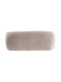 Samt-Kindersofa Austin Mini, Bezug: Samt (90 % Baumwolle, 10 , Gestell: Kiefernholz, Sperrholz, Samt Beige, B 133 x T 50 cm