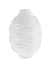 Design-Vase Gala aus Porzellan, Porzellan, Weiß, Ø 15 x H 25 cm