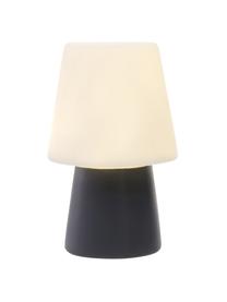 Lampa stołowa  LED na baterie No. 1, Tworzywo sztuczne, Biały, antracytowy, Ø 7 x W 12 cm