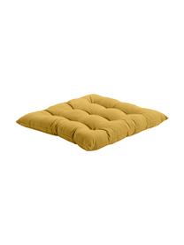 Sitzkissen Ava, 2 Stück, Bezug: 100 % Baumwolle, Senfgelb, B 40 x L 40 cm