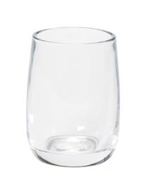 Vaso cepillo de dientes Agada, Vidrio, Transparente, Ø 8 x Al 11 cm