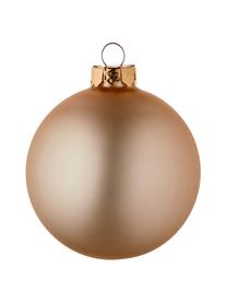 Set palline di Natale Evergreen Ø8 cm, 6 pz, Crema, Ø 8 cm