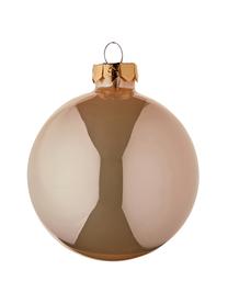 Set de bolas de Navidad Evergreen Ø 8 cm, 6 uds., Crema, Ø 8 cm