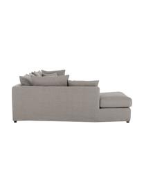 Grosses Ecksofa Zach in Taupe, Bezug: Polypropylen Der hochwert, Webstoff Taupe, B 300 x T 213 cm, Eckteil links