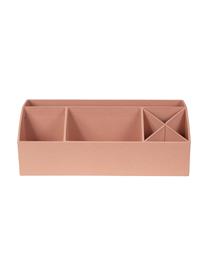 Bureau organizer Elisa, Massief, gelamineerd karton, Oudroze, B 33 x H 13 cm