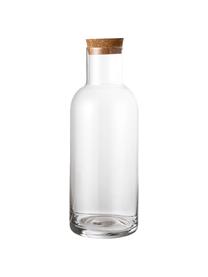 Carafe verre avec bouchon Clearance, 1 l, Transparent