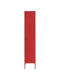 Petite armoire The Skinny, Acier, revêtement par poudre, Rouge, larg. 35 x haut. 183 cm