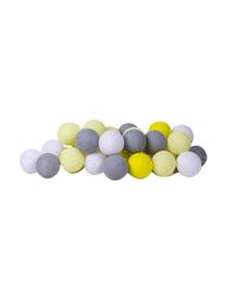 Guirlande lumineuse LED Colorain, Jaune, blanc, tons gris