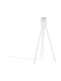 Base per lampada da tavolo Tripod, Base della lampada: alluminio rivestito, Bianco, Ø 19 x Alt. 36 cm
