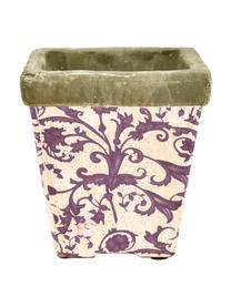 Petit pot de fleurs Cerino, 3 élém., Céramique, Lilas, beige, gris, Lot de différentes tailles