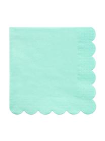 Servilletas de papel Simply Eco, 20 uds., Papel, Verde menta, An 33 x L 33 cm