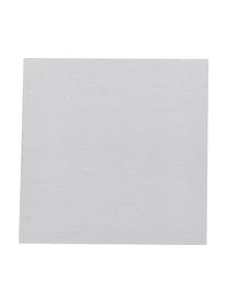 Servilletas de lino Heddie, 2 uds., 100% lino, Gris claro, An 45 x L 45 cm