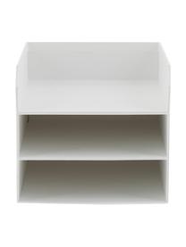 Dokumenten-Ablage Trey, Fester, laminierter Karton, Weiß, B 23 x H 21 cm