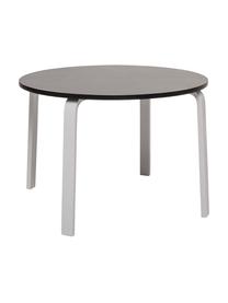 Mesa Simply, Tablero de fibras de densidad media (MDF), pintado, Negro, blanco, Ø 65 x Al 45 cm