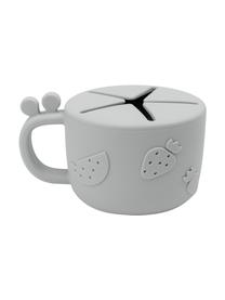 Gobelet à goûter Peekaboo, 100 % silicone, Gris, Ø 8 x haut. 7 cm