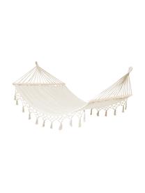 Hamaca Hammock, Estructura: madera de pino, metal, Hamaca y suspensiones: crema Estructura: madera de pino, An 110 x L 190 cm