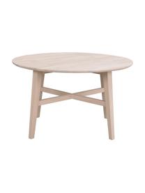 Hoger massief houten salontafel Filippa, Massief eikenhout, Eikenhoutkleurig, Ø 90 cm