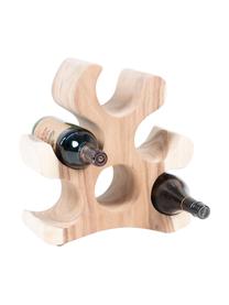 Botellero de madera de acacia Wine, para hasta 6 botellas, Madera de acacia, Marrón, An 35 x Al 115 cm