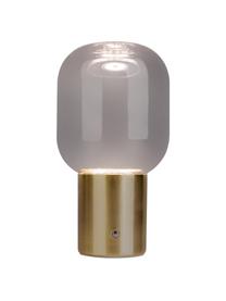 Lampa stołowa LED z funkcją przyciemniania Albero, Odcienie złotego, jasny szary, Ø 13 x W 25 cm
