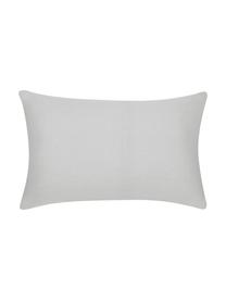 Housse de coussin rectangulaire gris clair Mads, Gris clair