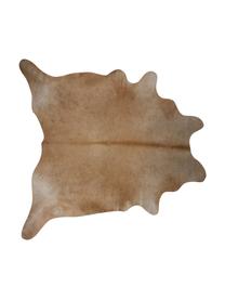 Tappeto in pelle di mucca Anna, Pelle di mucca, Beige, Pelle di mucca unica 1090, 160 x 180 cm