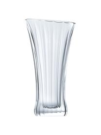 Kristallglas-Vasen Spring, 3er-Set, Kristallglas, Transparent, Ø 7 x H 14 cm