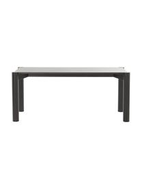 Table en bois de pin Nyhamn, 180 x 90 cm, Bois de pin, Noir, larg. 180 x prof. 90 cm