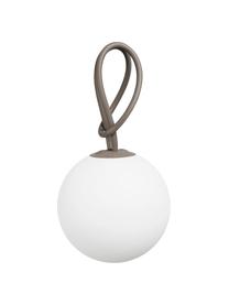 Mobile Dimmbare Hängelampe Bolleke, Lampenschirm: Kunststoff, Weiß, Taupe, Ø 20 x H 20 cm