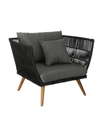 Garten-Lounge-Set Rivoli, 4-tlg., Gestell: Polyester, UV-stabilisier, Grau, Sondergrößen