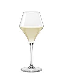 Poháre na biele víno Aram, 6 ks, Sklo, Priehľadná, Ø 9 x V 22 cm, 380 ml