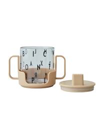 Kubek dla dzieci z uchwytem Grow With Your Cup, Tritan, wolne od BPA, Beżowy, Ø 7 x W 8 cm