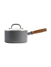 Set de casseroles avec revêtement antiadhésif Mayflower Pro, 3 élém., Gris clair, bois de frêne, Lot de différentes tailles
