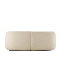 Modulares Sofa Sofia (2-Sitzer), Bezug: 100% Polypropylen Der hoc, Gestell: Massives Kiefernholz, Spa, Webstoff Beige, B 192 x T 95 cm