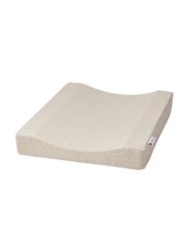 Aankleedkussen Fritz, Matras: 100% PU-schuimstof, Mat beige, wit, B 50 x L 65 cm