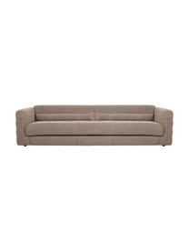 Sofa Club (3-Sitzer), Bezug: 60% Baumwolle, 40% Leinen, Füße: Metall, pulverbeschichtet, Webstoff Beige, B 274 x T 108 cm