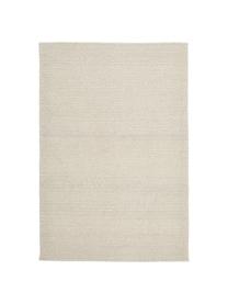 Tapis laine cousu main Lovisa, Blanc ivoire, larg. 80 x long. 150 cm (taille XS)