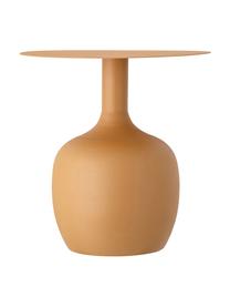 Table d'appoint métal orange Ayah, Métal, enduit, Jaune moutarde, Ø 46 x haut. 46 cm