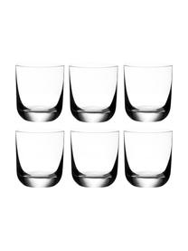 Verre à eau ou à whisky cristal Harmony, 6 pièces, Transparent