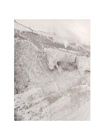 Handgemaltes Leinwandbild Sandy, Off White, Beigetöne, B 98 x H 98 cm