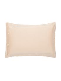 Funda de almohada de satén de algodón ecológico Aimee, diseño Candice Gray, Verde, beige, An 45 x L 85 cm