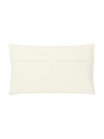 Leinen-Kissenhülle Dalia mit Strukturmuster, 51 % Leinen, 49 % Baumwolle, Off White, B 30 x L 50 cm