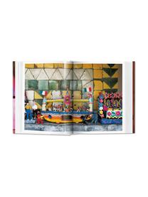 Livre photo Living in Mexico, Papier, couverture rigide, Rose, multicolore, larg. 14 x long. 20 cm