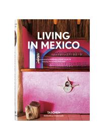 Libro illustrato Living in Mexico, Carta, copertina rigida, Rosa, multicolore, Larg. 14 x Lung. 20 cm