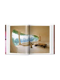 Kniha Living in Mexico, Papír, pevná vazba, Růžová, více barev, Š 14 cm, D 20 cm