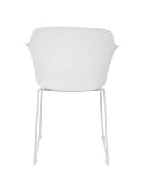 Chaises design avec accoudoirs Tango, 2 pièces, Blanc