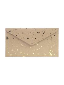 Busta Carat 3 pz, Carta kraft, Marrone, dorato, Larg. 24 x Alt. 14 cm