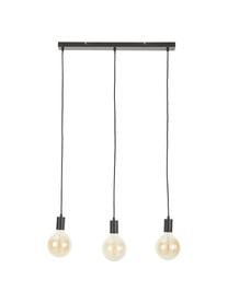 Hanglamp Dina, Zwart, B 60  x D 6 cm